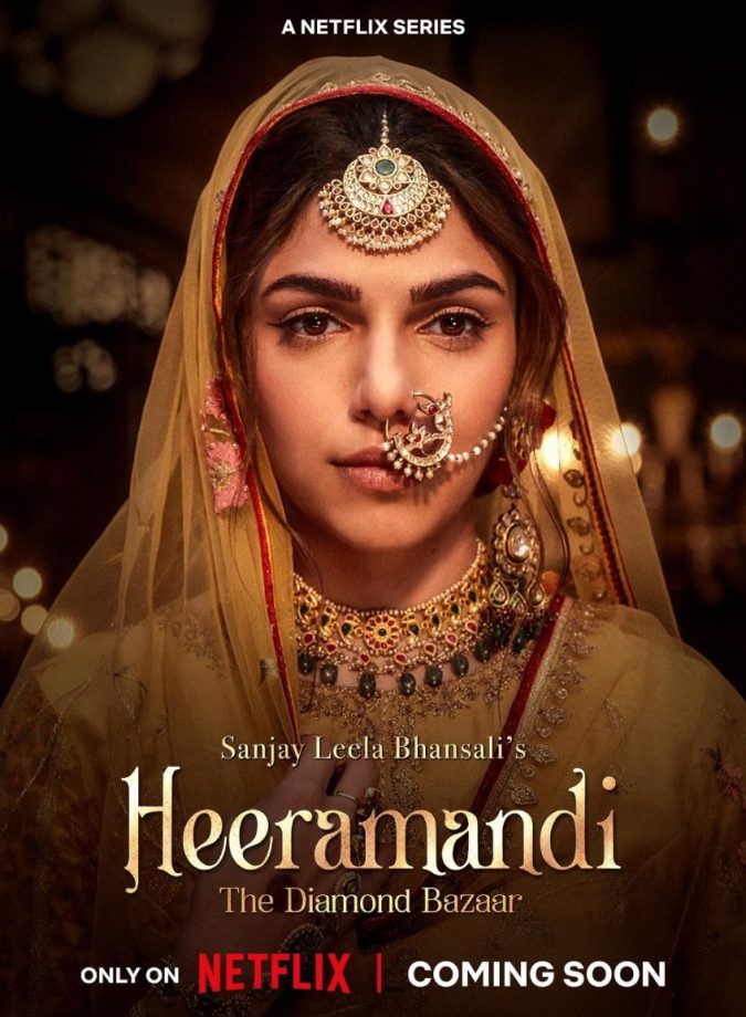 Majestic solo posters of Sanjay Leela Bhansali's 'Heeramandi' unveiled on Netflix launch day! 884451