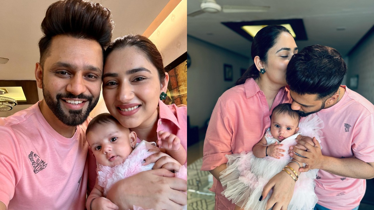 Rahul Vaidya-Disha Parmar Reveal Daughter Navya's Face For The First Time, See Now 883010