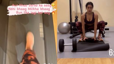 Sara Ali Khan gives fans a glimpse into her rigorous workout routine