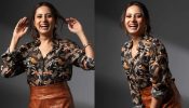 Sargun Mehta Is The Cutest In Printed Shirt And Leather Skirt, See Here