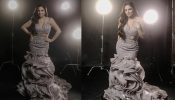 Shraddha Arya Looks Captivating Mermaid In Ruffle Trail Gown, Take A Look