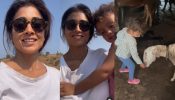 Shriya Saran shares adorable glimpses of village life with daughter Radha 881562