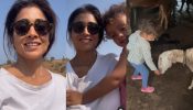 Shriya Saran shares adorable glimpses of village life with daughter Radha