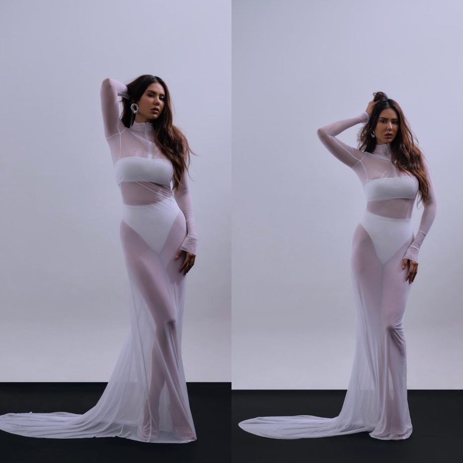 Sonam Bajwa Sets Stage On Fire In White See-through Gown, See Photos 881453