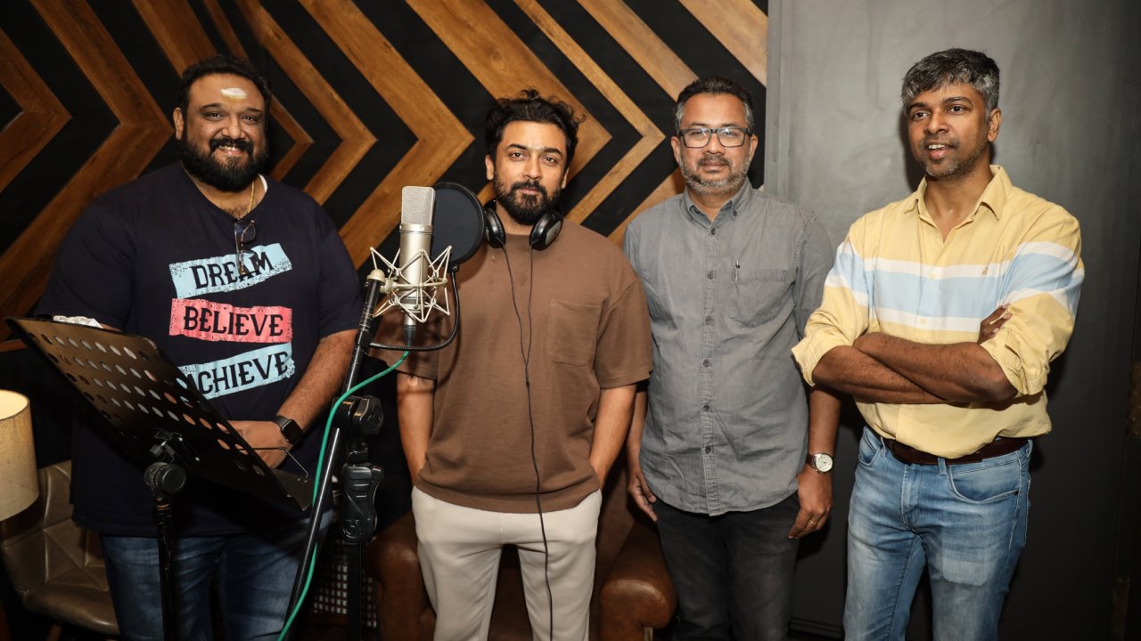 Suriya's dubbing session elevates 'Kanguva' anticipation to new heights! 883276