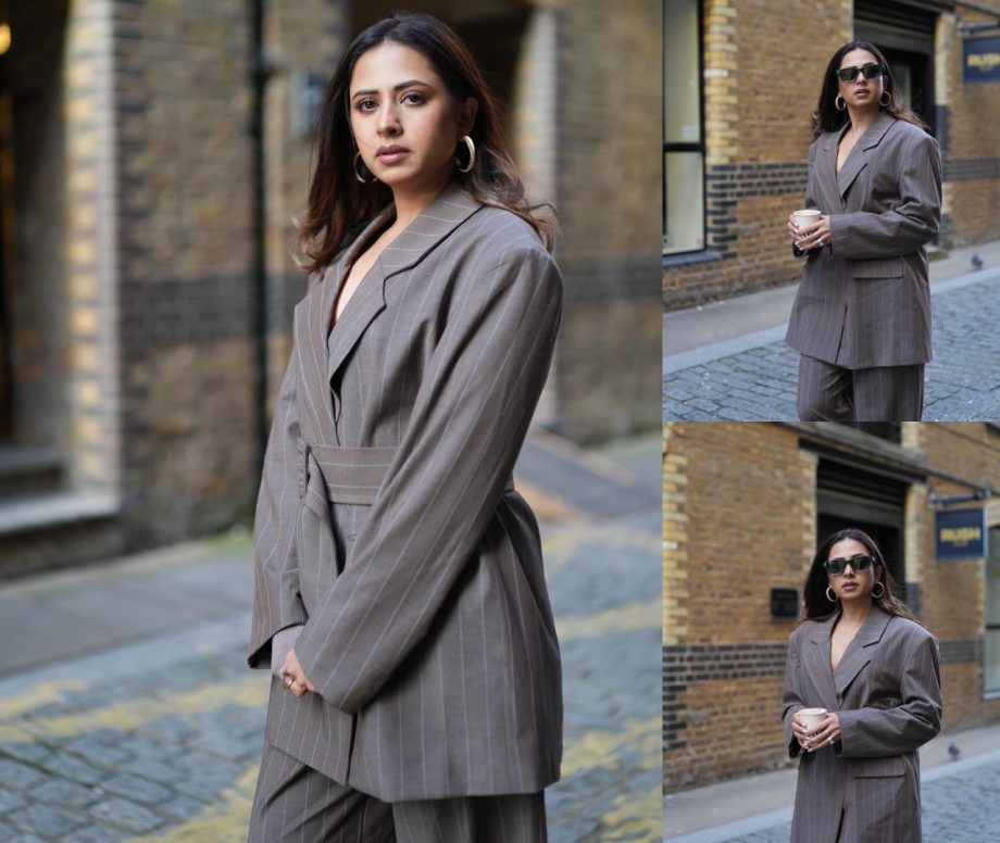 Take Lessons From Sargun Mehta To 'Boss It Up' In Baggy Pantsuit 882112