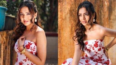 Tejasswi Prakash Looks ‘Lunch Date’ Ready In Floral White Dress, See Pics