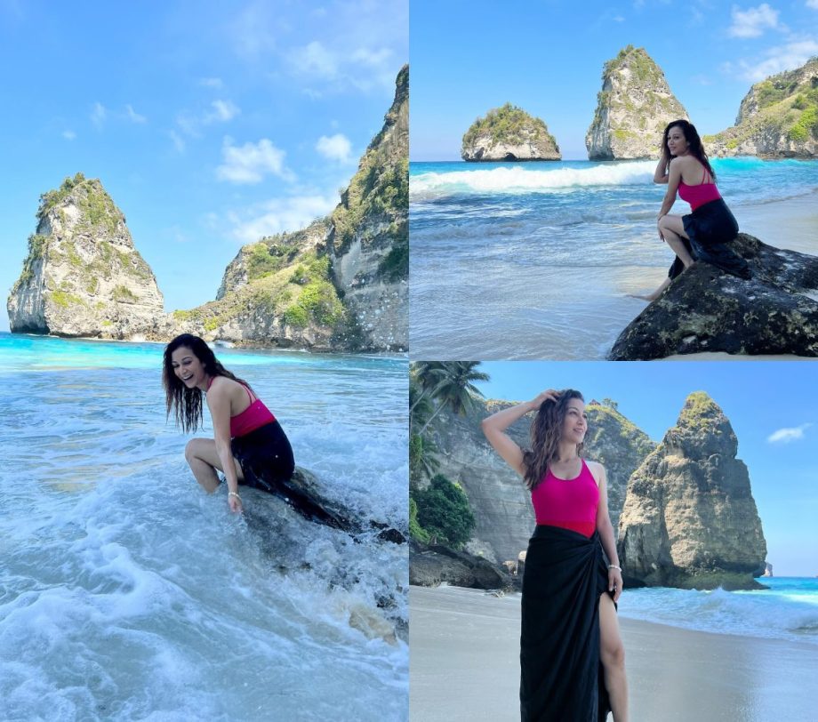 TMKOC'S Sunayana Fozdar Turns Beach Babe In Monokini, See Vacation Dairies 884499