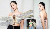 “Urfi Javed Version 2,” Says Netizens On Ananya Panday’s Butterfly Dress From Paris Haute Couture Week