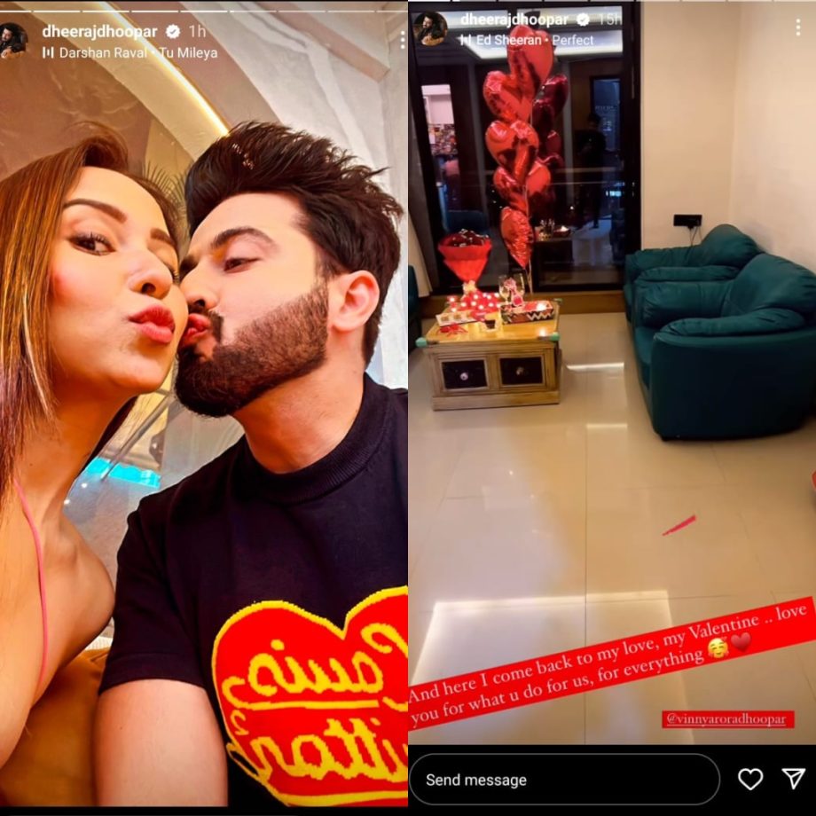 Vinny Arora gives romantic surprise to hubby Dheeraj Dhoopar on Valentine’s Day 882402
