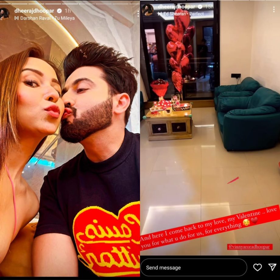 Vinny Arora gives romantic surprise to hubby Dheeraj Dhoopar on Valentine’s Day 882402