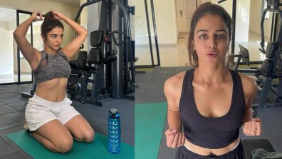 Wamiqa Gabbi Inspires Fitness Enthusiasts With Her Workout Style