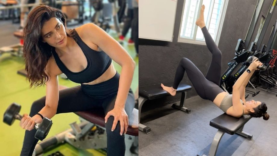 Weekend Motivation: Karishma Tanna Inspires Fans With Her Dedicated Weight-Lifting Workout 881118