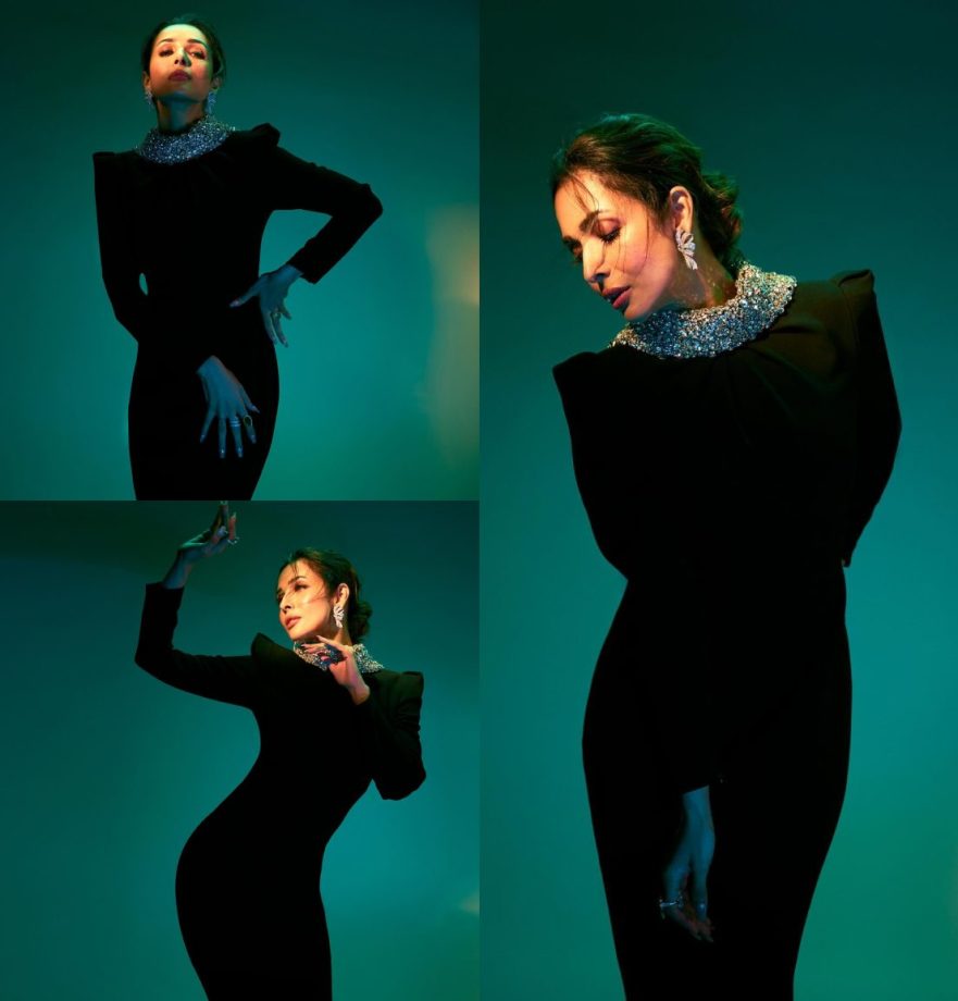 3 Times Malaika Arora Set Bar High In Black Bodycon Outfits 888120