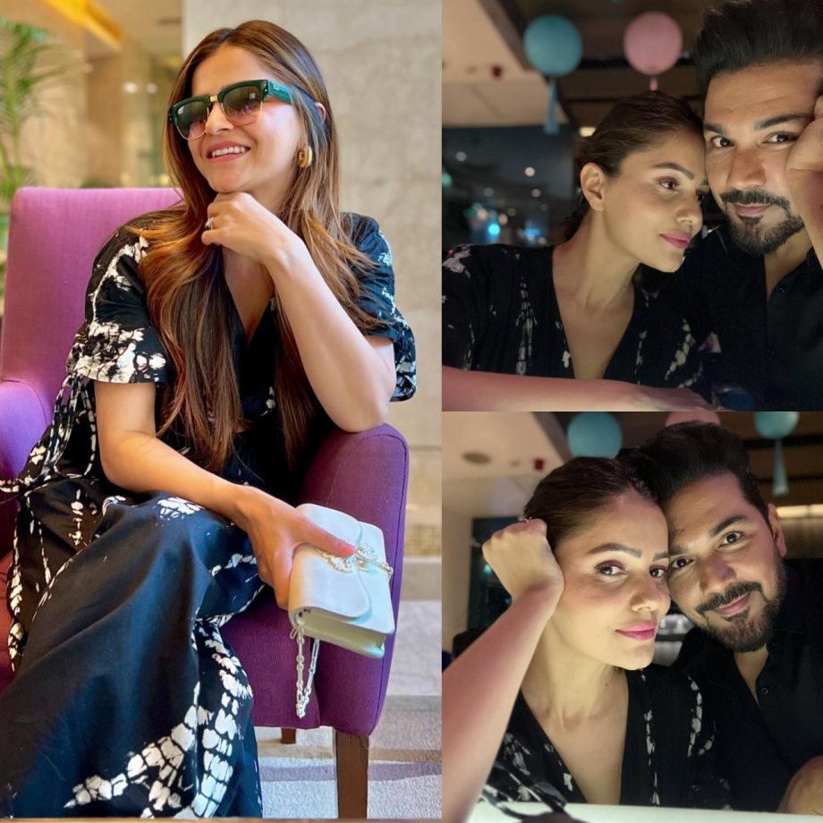 A Peek Into Rubina Dilaik & Abhinav Shukla's Cosy Dinner Date 887394