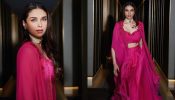 Aditi Rao Hydari Exudes Grace In A Fuchsia Sharara Set, See Photos!
