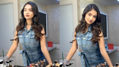 Anushka Sen Redefines Denim Style In Stunning Bodycon Dress, See How