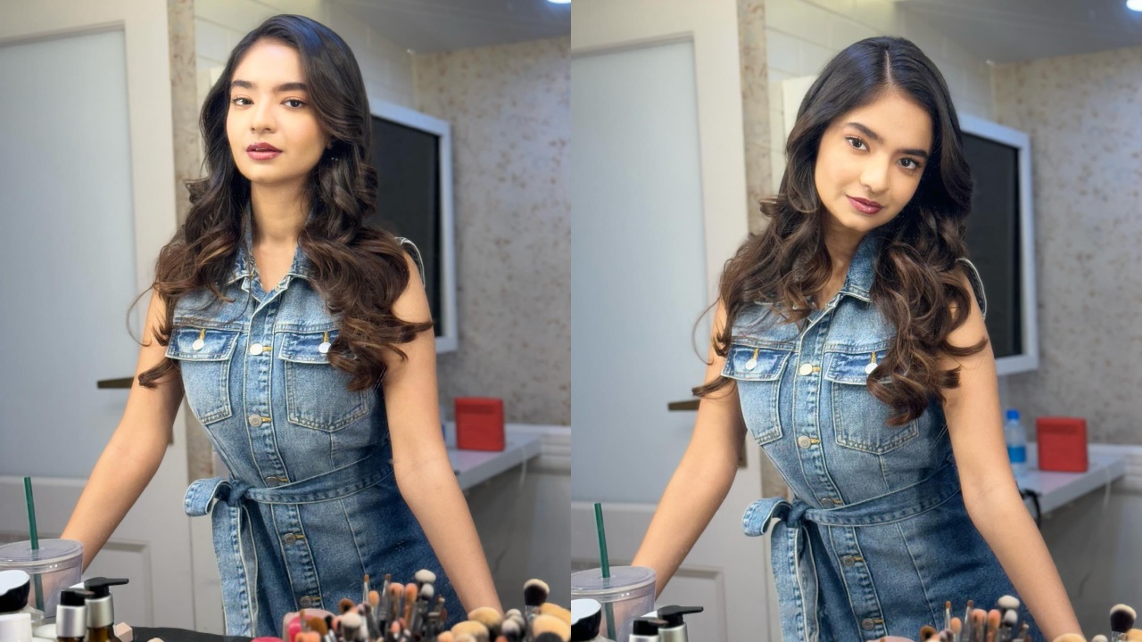 Anushka Sen Redefines Denim Style In Stunning Bodycon Dress, See How 887190