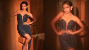Anushka Sen Turns Glamorous In Blue Glittery Plunging Mini Dress, Check Here 889269