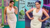 Monalisa Turns Into A White Swan Wearing Bodycon Dress, See How