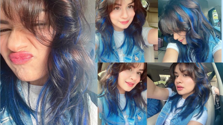 Be Summer-ready Like Avneet Kaur And Sumbul Touqeer In Blue Hair 888914