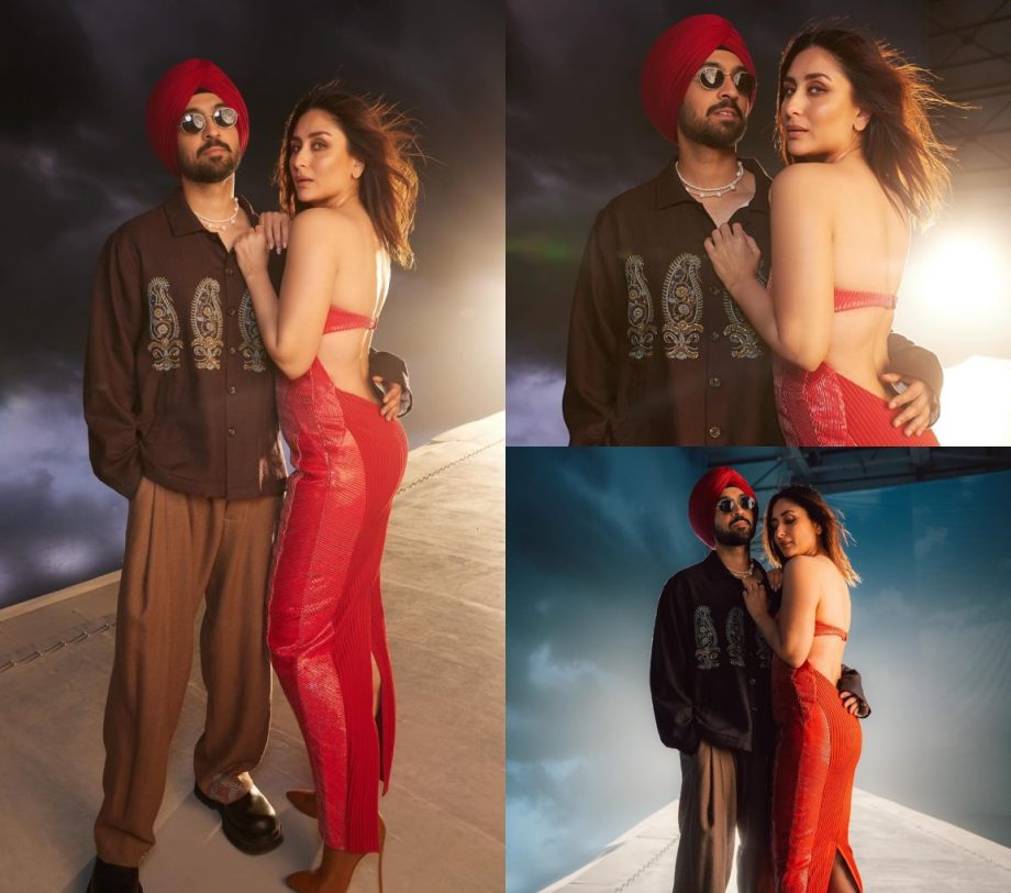 Blockbuster collaboration on cards for the first from the film Crew! Diljit Dosanjh and Badshah all set to bring the season’s biggest track, Diljit shares a BTS with Kareena Kapoor Khan 884594