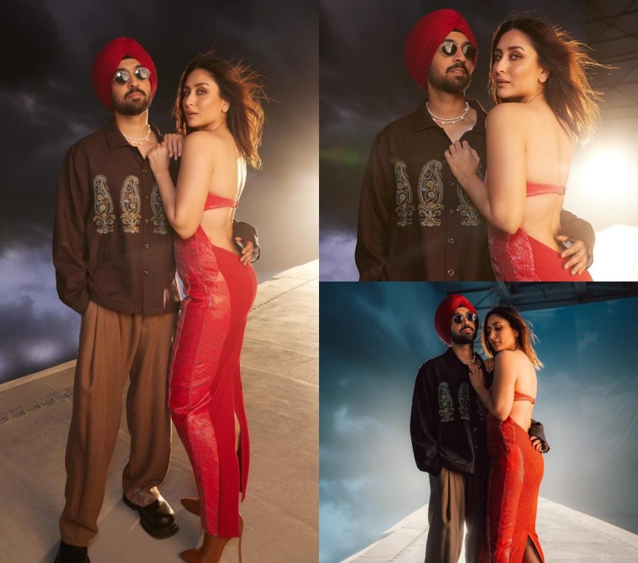 Blockbuster collaboration on cards for the first from the film Crew! Diljit Dosanjh and Badshah all set to bring the season’s biggest track, Diljit shares a BTS with Kareena Kapoor Khan 884594
