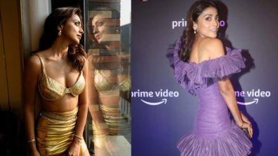 Bralette-Skirt To Ruffle Dress: Shriya Saran’s Signature Style Statement Unveiled!