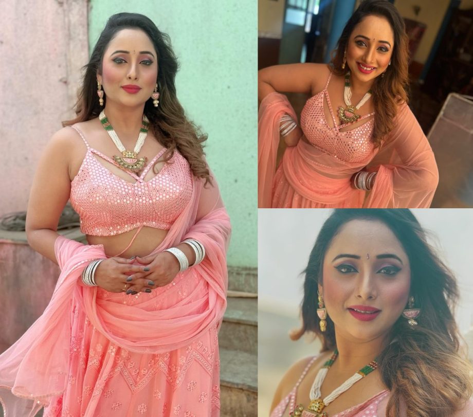 Captivating Beauty: Rani Chatterjee Flaunts Ethnic Elegance In A Pink Lehenga Set 887971