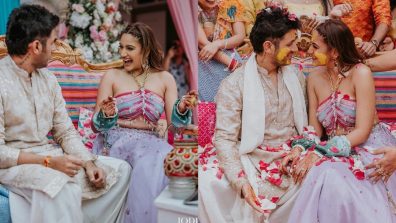 Celebrating Love: Exclusive Photos From Surbhi Chandna’s Mehendi And Haldi Ritual