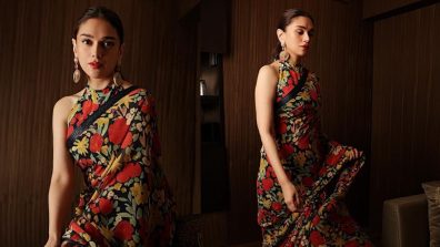 Check Out: Aditi Rao Hydari Captivates Hearts With Timeless Style In A Floral Printed Saree