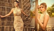 Check Out: Mouni Roy Sets Hearts Aflutter In A Dreamy Dusk Drape Dress