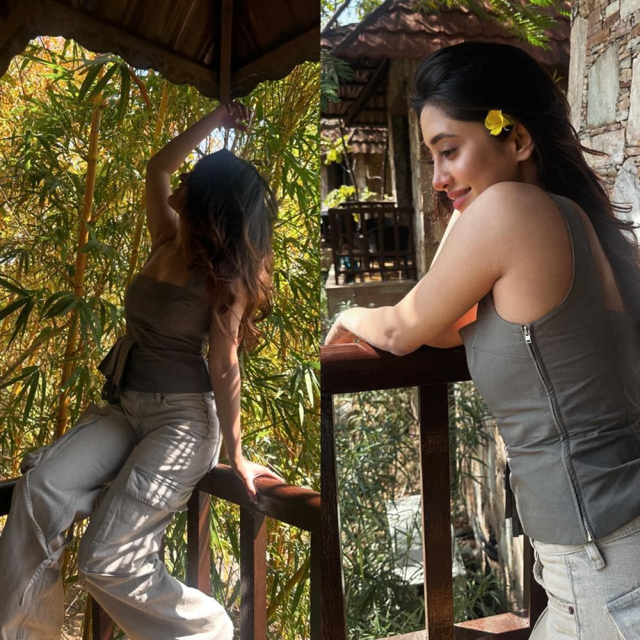 Check Out: Shivangi Joshi Sets Fashion Trends Ablaze In A Grey Top And Beige Baggy Jeans 885930