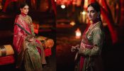 Check Out: Sonam Kapoor Looks Majestic In Green And Gold Mogos And Multi-colored Bok Cape