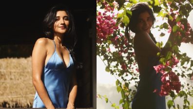 Chic Fashion: Kanika Mann Looks Bold And Beautiful In A Blue Satin Backless Dress, See Pics