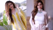 Chic to Classic: Rubina Dilaik's Mesmerizing Shift from Pantsuit to Graceful Anarkali 889352