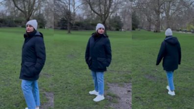 Chill Vibes: Parineeti Chopra Enjoys London Winter In A Blue Jacket And Jeans, Watch!
