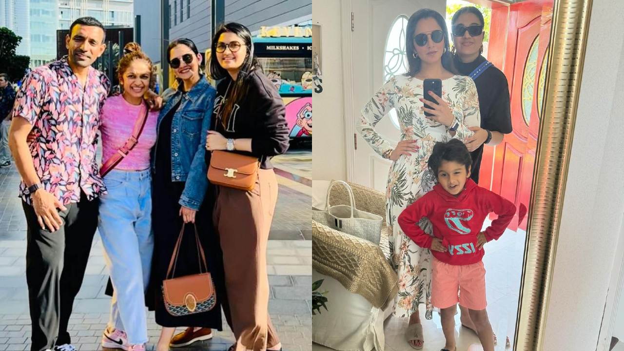 Chocolate Cakes-Mirror Selfie: Inside Sania Mirza's Fun-filled And Cosy Vacation With Family 885379