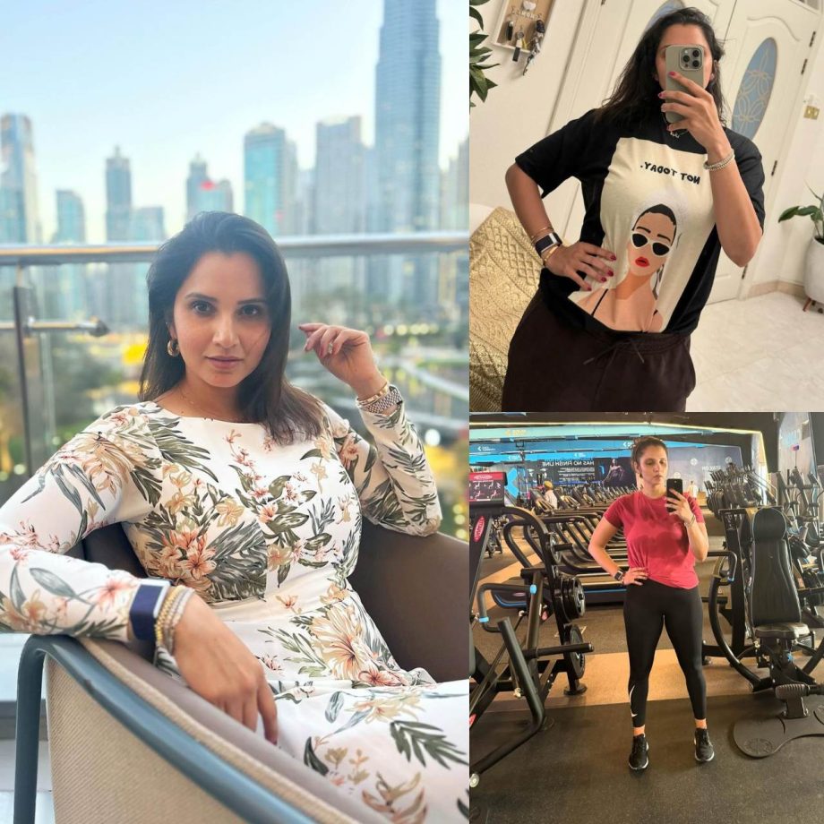 Chocolate Cakes-Mirror Selfie: Inside Sania Mirza's Fun-filled And Cosy Vacation With Family 885376