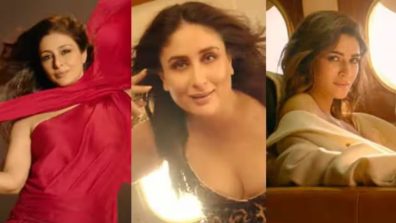 Crew: Tabu, Kareena Kapoor Khan, and Kriti Sanon Set the Screen Ablaze in the Year’s Hottest Track, ‘Naina’ By Diljit Dosanjh Ft. Badshah!