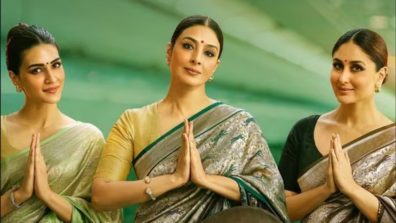 Crew trailer leaves the Industry celebrities raving about it! WINS hearts across! From Karisma Kapoor To Bhumi Pednekar To Saba Pataudi everyone praised it