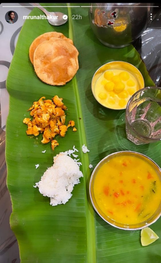 Decoding Mrunal Thakur's Simple Yet Delicious Lunch Menu 887379