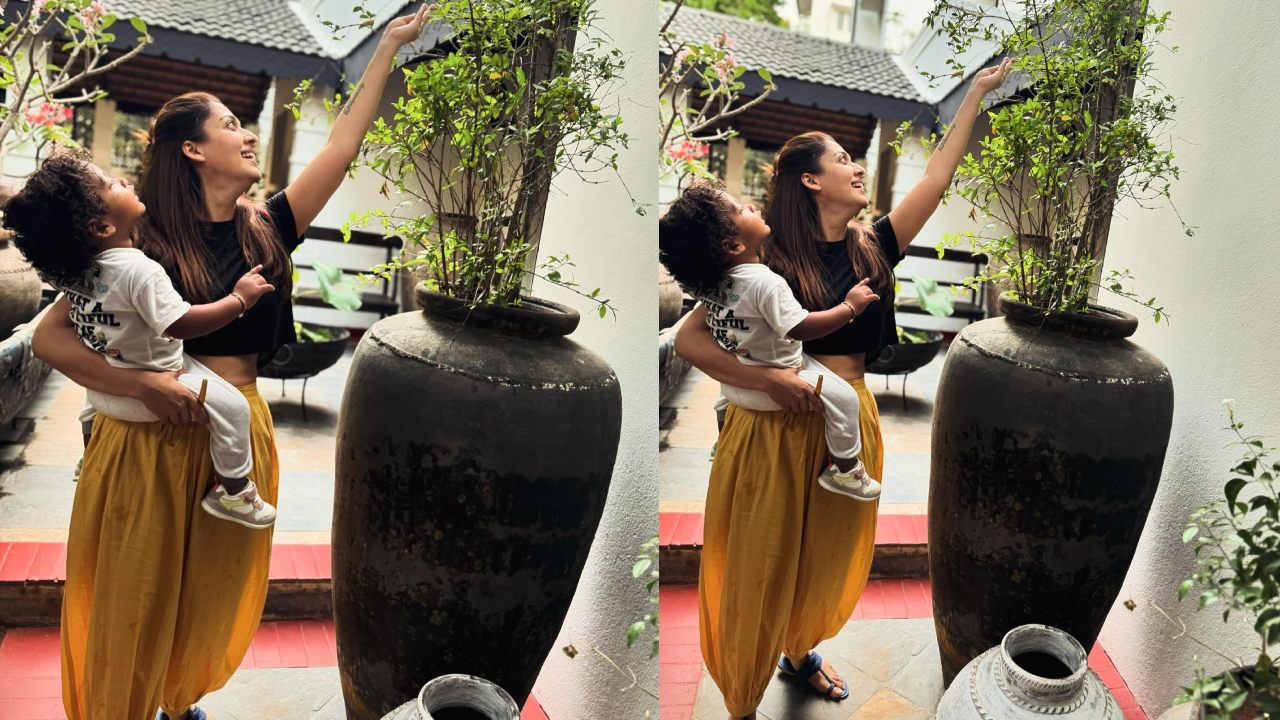 Decoding Nayanthara's Daytime Delight With Kid 885730