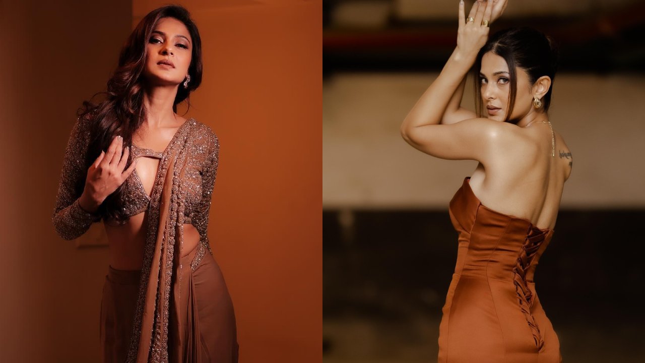 Desi vs. Videsi: Jennifer Winget In Saree Or Gown, Which Outfit Suits Her Better? 888827