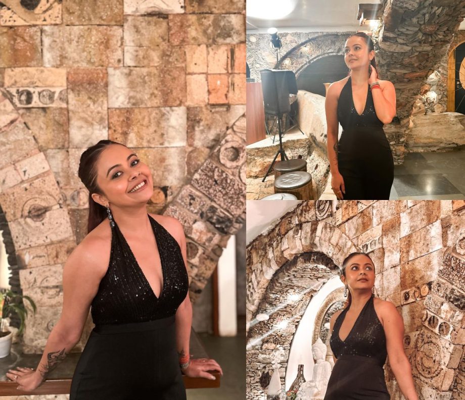 Devoleena Bhattacharjee Sets New Fashion Benchmark In A Sleek Black Jumpsuit, Here's How! 885431