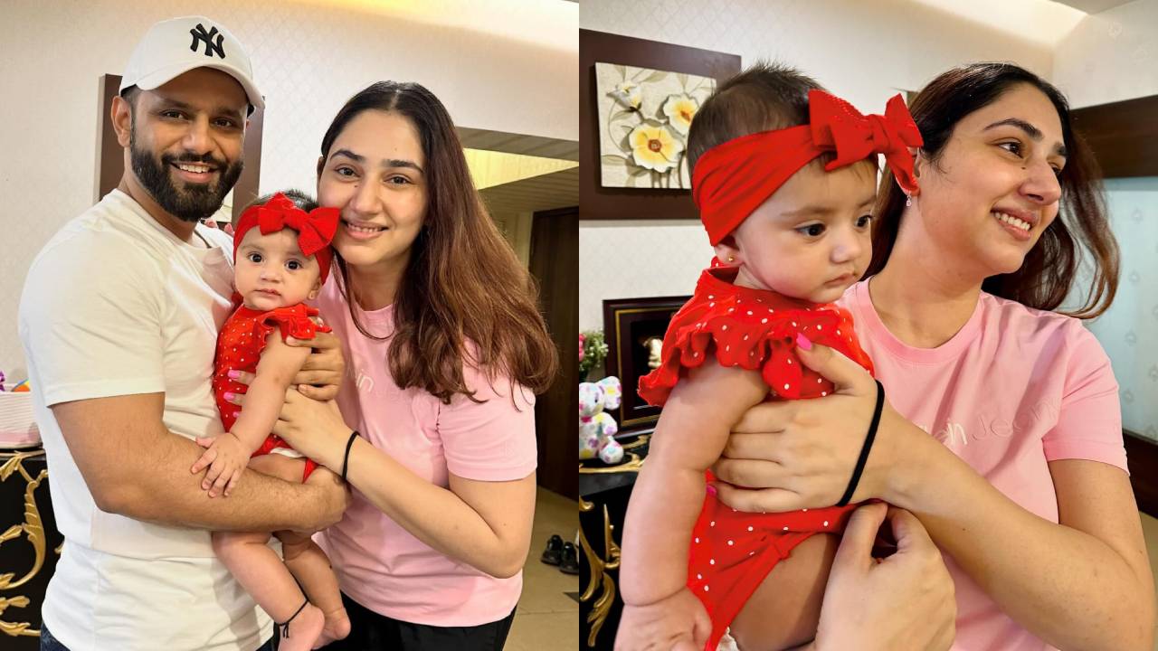 Disha Parmar Shares Adorable Snaps Of Celebrating Daughter Navya's 6 Months Birthday, Check Now! 888203