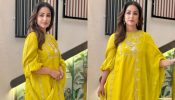 Ethnic Elegance: Hina Khan Sets Ethnic Glam In A Yellow Kurta Set, See Pics! 889120