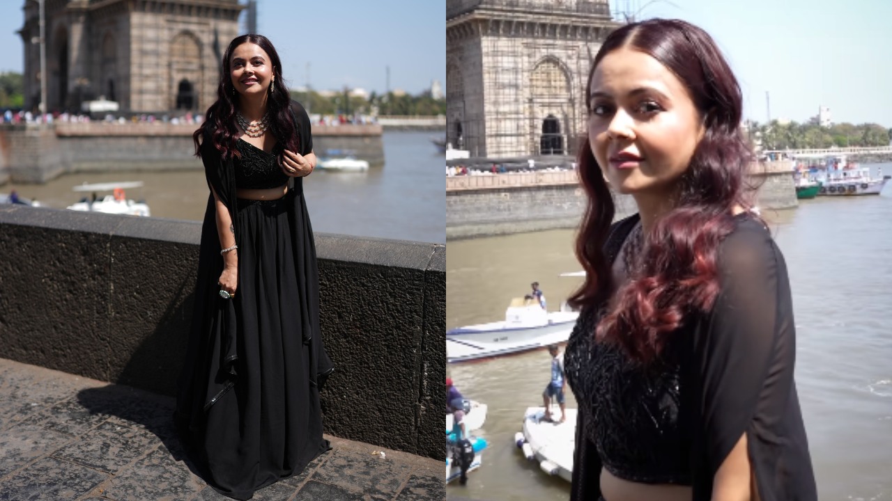 Exquisite Simplicity: Devoleena Bhattacharjee Mesmerizes In An Enigmatic Black Lehenga Set, Watch! 886230