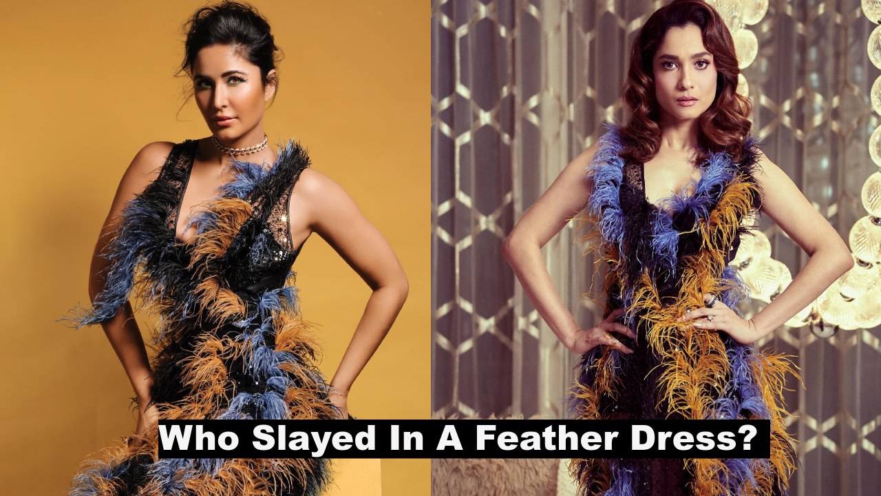 Fashion Battle: Katrina Kaif vs. Ankita Lokhande: Who Slayed In A Feather Dress? 887805