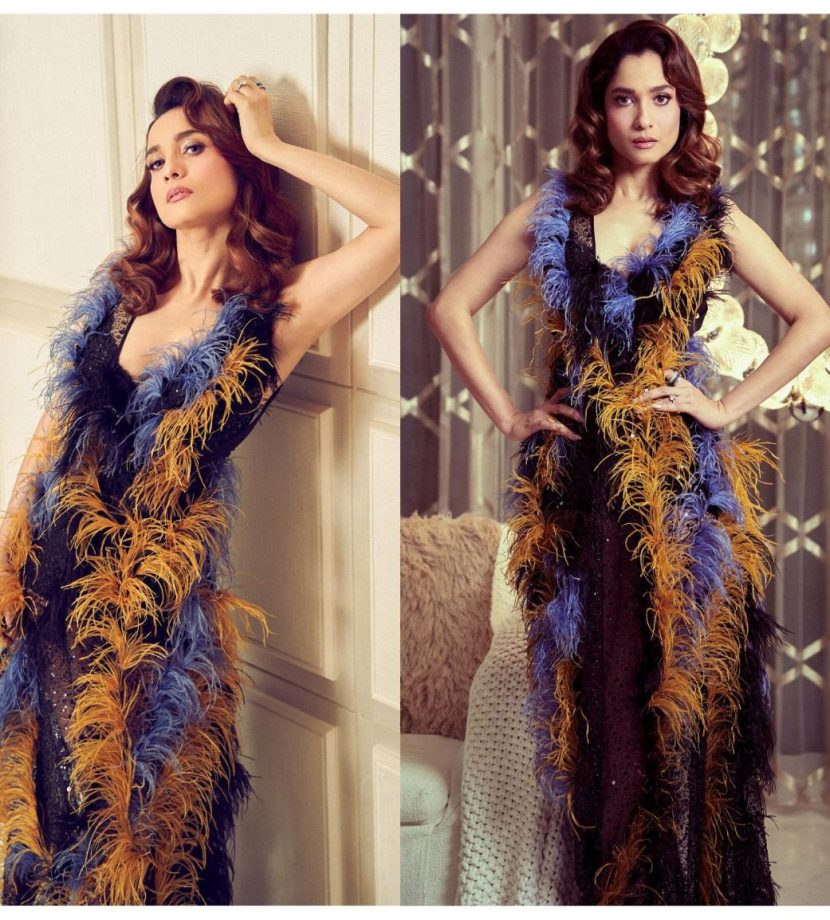 Fashion Battle: Katrina Kaif vs. Ankita Lokhande: Who Slayed In A Feather Dress? 887798